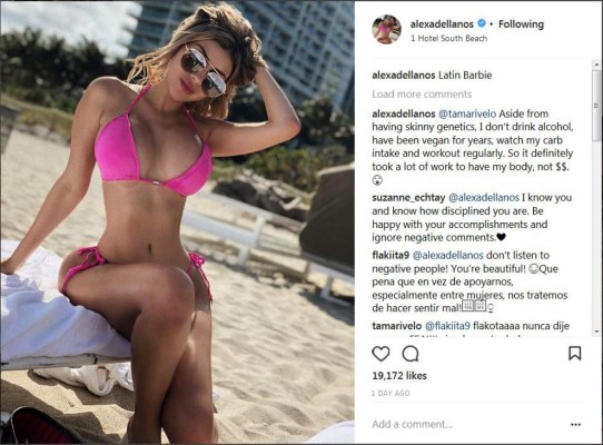 Alexa Dellanos vuelve más provocativa