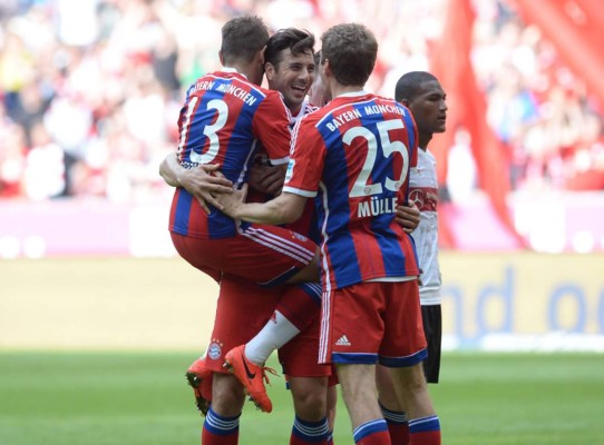 El Bayern celebra la Bundesliga con un triunfo sobre Stuttgart
