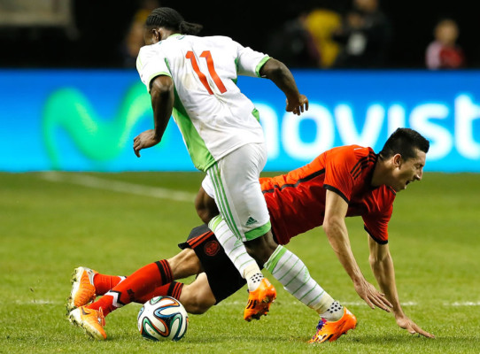 México se estrella ante Nigeria