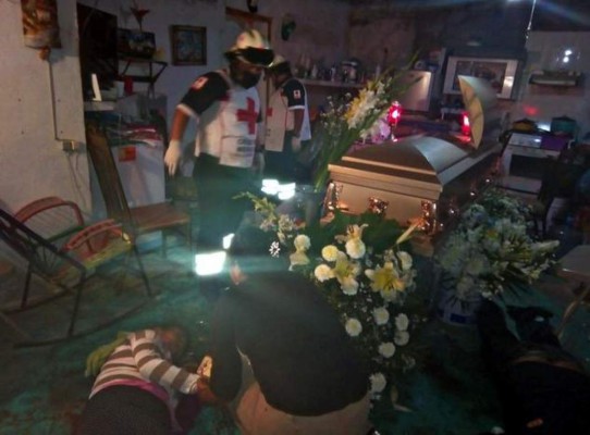 Cuatro personas fueron asesinadas durante un funeral en México