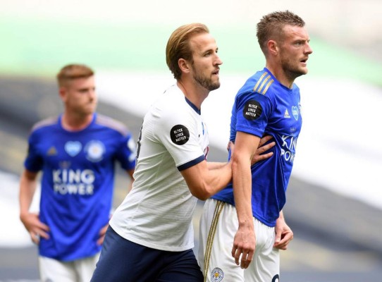 Video: Tottenham goleó al Leicester y le hace un favor al Manchester United
