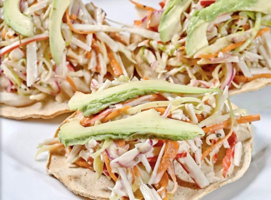 Cómo preparar tostadas de surimi
