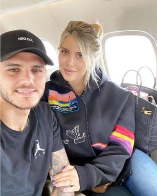 Wanda Nara tiene una relación con Mauro Icardi desde 2013, tras separarse de su ex pareja y también seleccionado argentino Maxi López, con quien tuvo tres hijos.