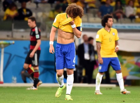 David Luiz, entre lágrimas: 'Pedimos disculpas a todos los brasileños'