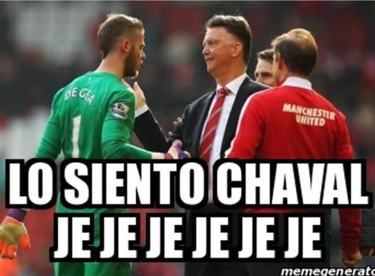 Memes del frustado pase de David de Gea