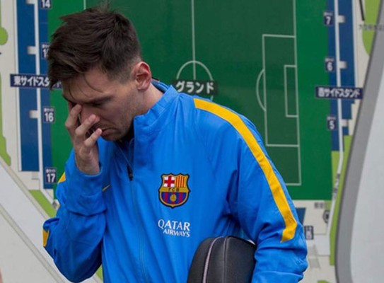 Messi no jugó en el 'mundialito' por problemas en los riñones