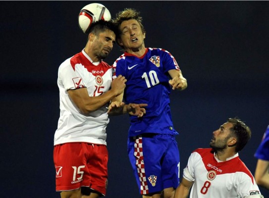 Croacia se impone a Malta con un gol de Modric