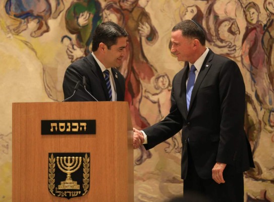 Israel acuerda fortalecer cooperación con Honduras