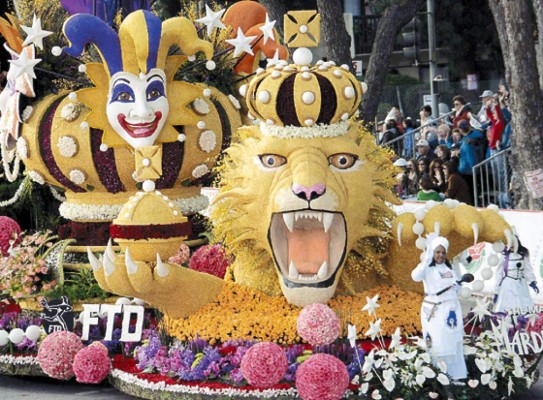 Destello de colores en inicio de año