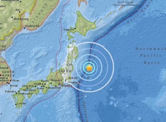 Otro terremoto de magnitud 6 sacude Japón