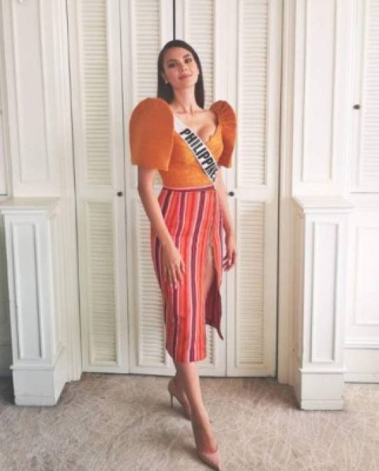 Catriona enamoró en las pasarelas de la previa al Miss Universo y mostró su elegancia y preparación para los concursos de belleza.