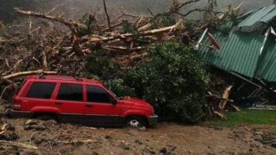 La mortal tormenta dejó graves daños en las infraestructuras de Costa Rica y Nicaragua, países afectados por las inundaciones y deslaves que también dejaron varios desaparecidos.