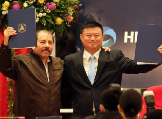 En diciembre arrancan las obras del canal interoceánico de Nicaragua