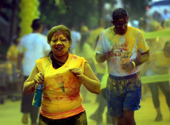 Colorun: la gigantesca fiesta de solidaridad de seis horas