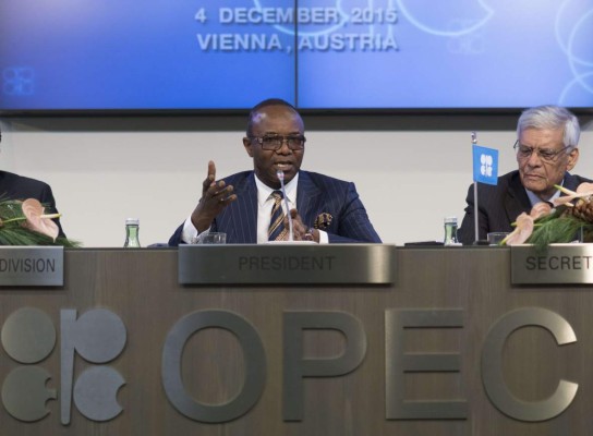 Opep mantendrá nivel de producción de crudo