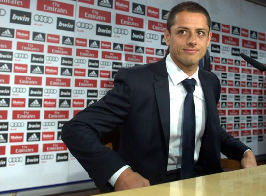 'Chicharito' Hernández: 'Estar en el Real Madrid es un sueño'