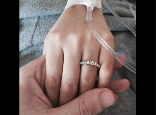 'Gracias por sonreír aún con dolor, siempre te voy a amar'