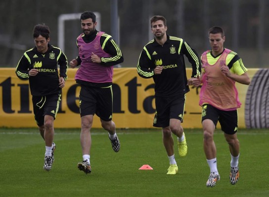 Piqué, la estrella mediática de España en Brasil