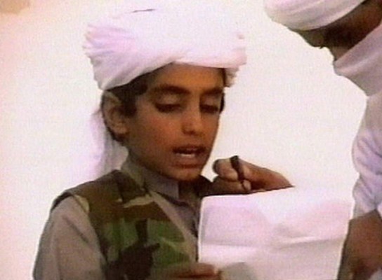 EUA incluye a hijo de Bin Laden en lista negra terrorista