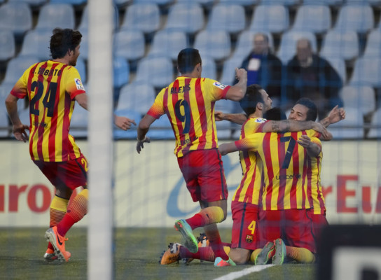 Un gran Pedro Rodríguez sostiene el liderato del Barcelona