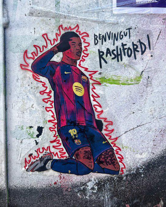 Rashford ya está en Barcelona: primeras imágenes y un mensaje oculto