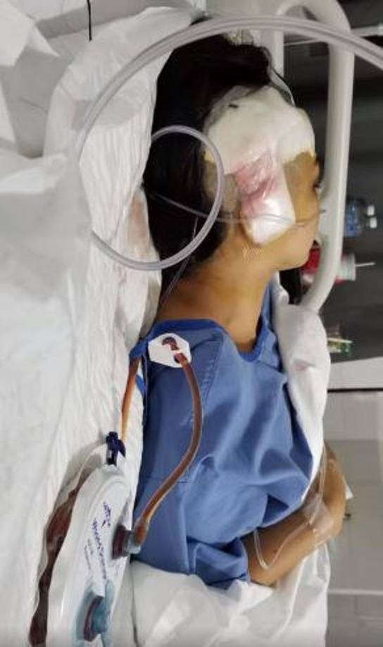 Más de 24 días han pasado desde la cirugía. Ahora Iris comparte su alegría con sus seguidores.