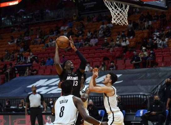 NBA: Bam Adebayo se luce en triunfo de Miami Heat sobre Brooklyn