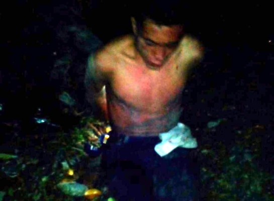 Policías militares rescatan a joven de una 'casa loca”