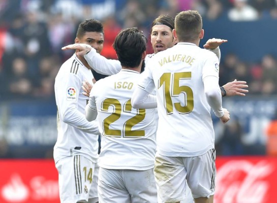 Real Madrid vuelve al triunfo goleando al Osasuna y se afianza en la cima de España