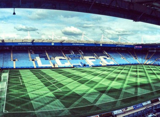 Grama del estadio de Puerto Cortés al estilo europeo