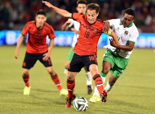 México vence en amistoso a Bolivia a pesar de mostrar muchas carencias