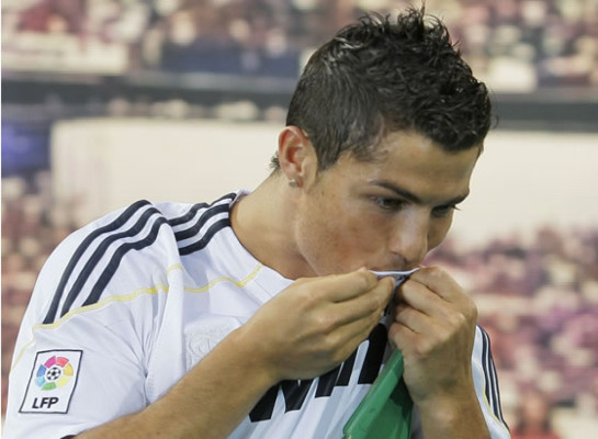 Histórica presentación de Cristiano Ronaldo