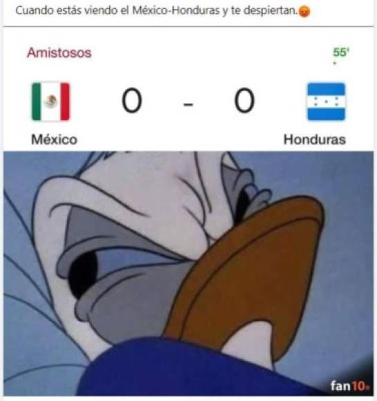 Memes: Estallan las redes sociales tras el empate sin goles entre Honduras - México