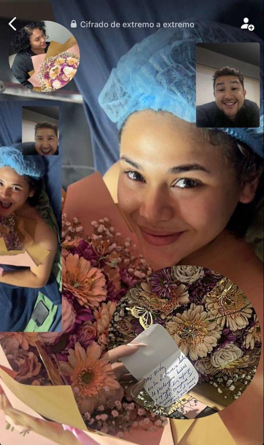 Esto tras compartir algunas historias donde se le ve en una sala de recuperación. 