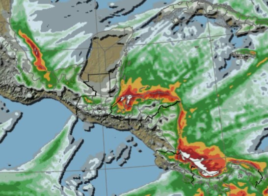 Frente frío deja cuatro muertos en Centroamérica
