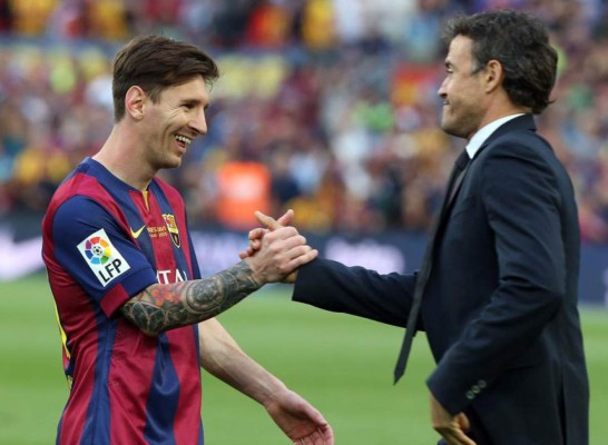 'Messi está bien, no tiene ninguna lesión': Luis Enrique
