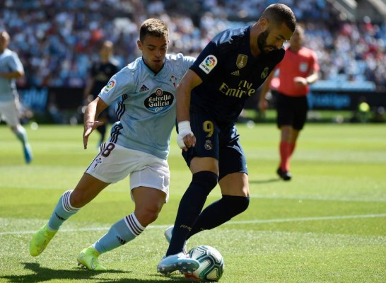 Real Madrid derrotó al Celta de Vigo en el inicio de la Liga de España