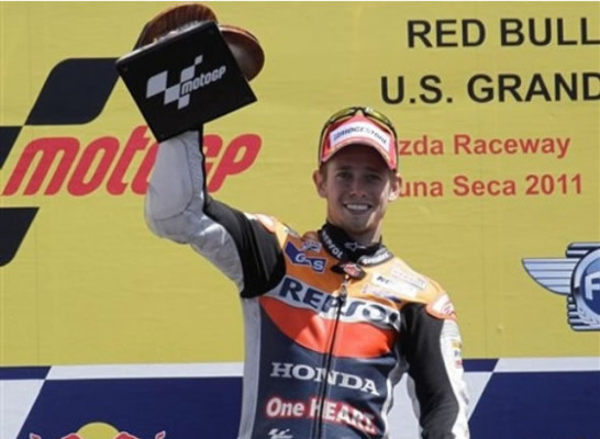 Stoner ganó en Laguna Seca