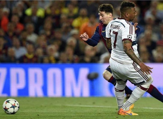Messi ya 'rompía caderas' a lo Boateng desde niño