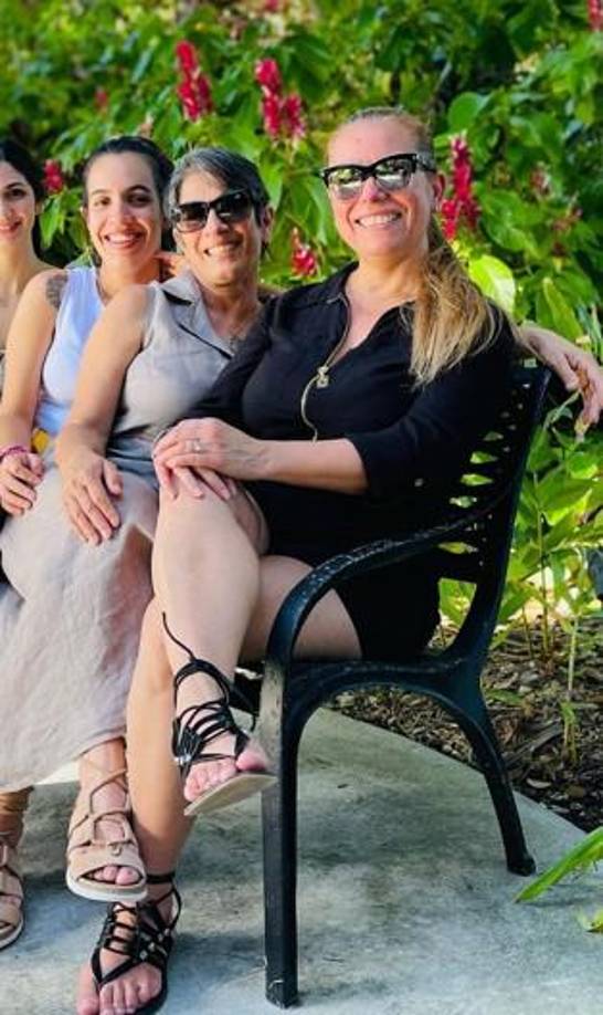 Esta fue la última foto de las tres víctimas mujeres en las redes sociales.