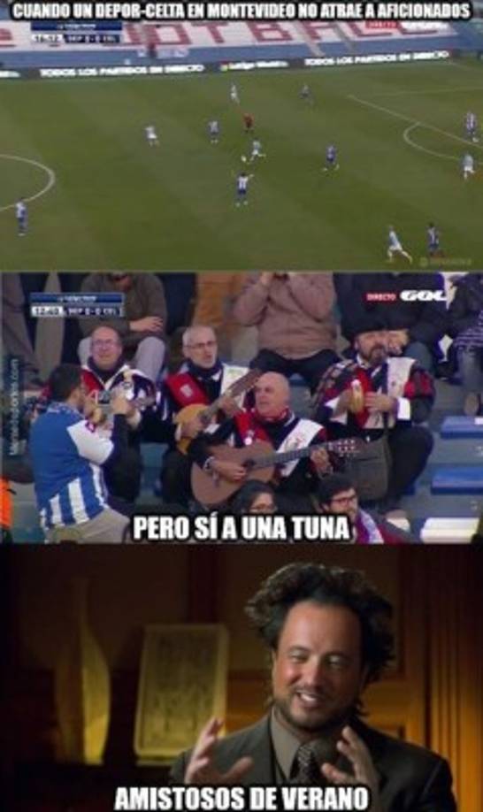 Cosas de los amistosos de verano...