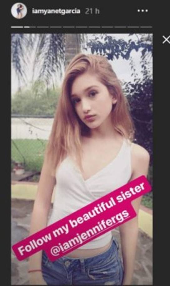 En sus redes la jovencita ya cuenta con más de 29 millones de seguidores y en su ultima foto y su hermana no teme impulsar la carrera de su futura sucesora.<br/>