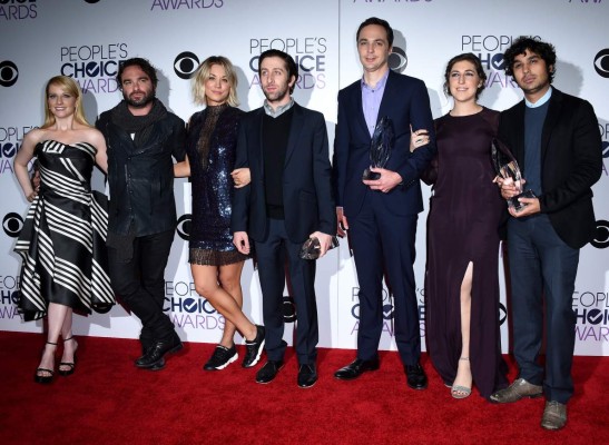 ‘The Big Bang Theory’ triunfa en los People’s Choice Awards