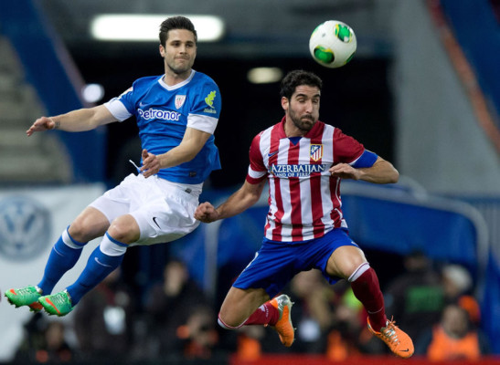 Atlético Madrid toma ligera ventaja en la ida de cuartos de Copa del Rey