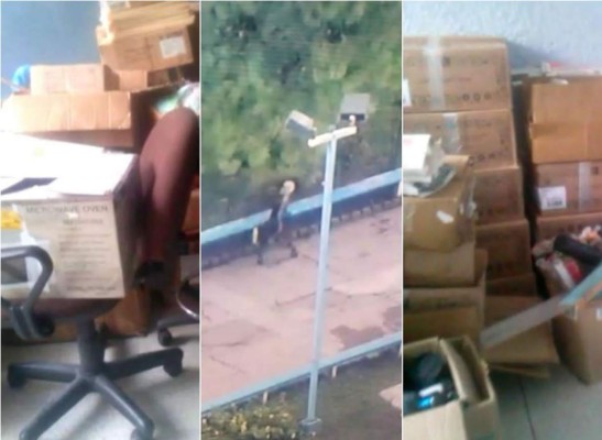 Biblioteca de la Unah fue saqueada por supuestos integrantes del MEU