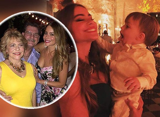 Sofía Vergara disfruta en Cartagena boda de su primo