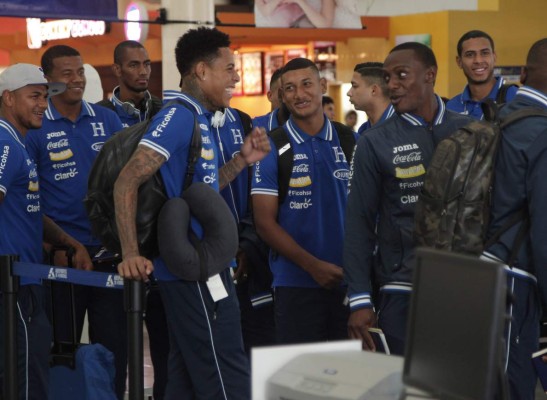 Selección de Honduras ya vuela rumbo a Guayana Francesa
