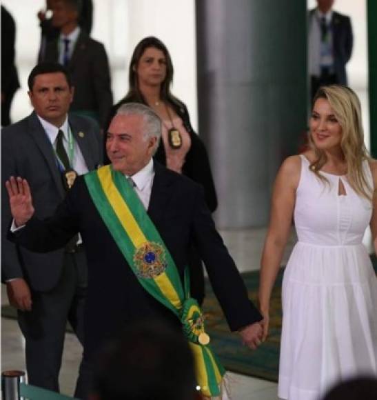 31 de agosto de 2016: es investido presidente, tras la destitución de Dilma Rousseff. Tenía tres meses como presidente interino.