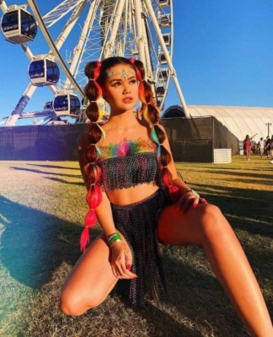 Francin Yehlke impuso su estilo en Coachella.