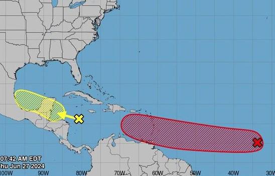 Honduras en alerta por posible formación de tormenta tropical en el Caribe